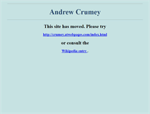 Tablet Screenshot of crumey.toucansurf.com